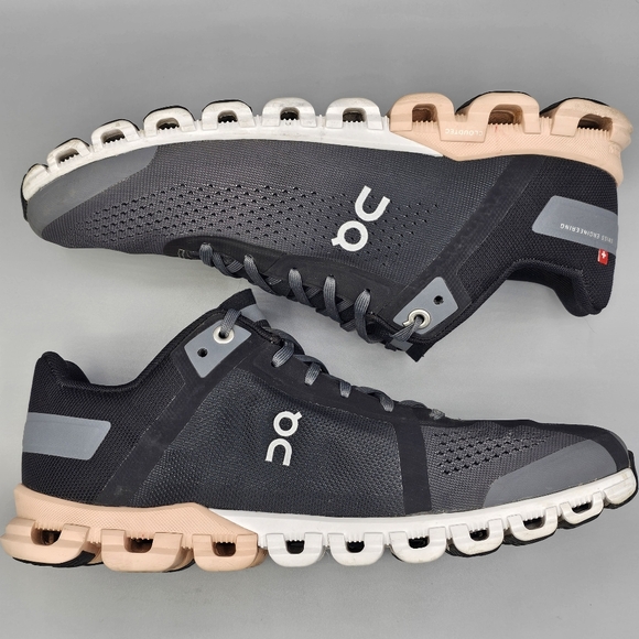 Womens On CloudFlow Rock Rose Athletic Running Comfort Sneakers Shoes Size 8 US - Picture 6 of 9